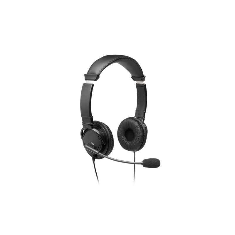 Cuffie USB ad alta fedeltà Kensington con microfono nero K97601WW