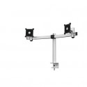 Braccio porta monitor per 2 schermi max 27" DURABLE argento metallizzato 780x445x190 mm - 5085-23