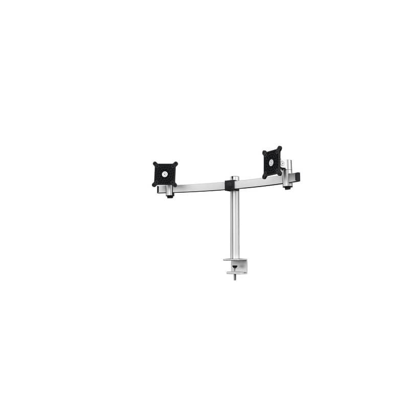 Braccio porta monitor per 2 schermi max 27" DURABLE argento metallizzato 780x445x190 mm - 5085-23