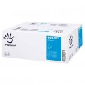 Asciugamani interfogliati piegati a V Papernet 2 veli - 21x22 cm - bianco Conf. 15 fascette da 210 pezzi- 404283