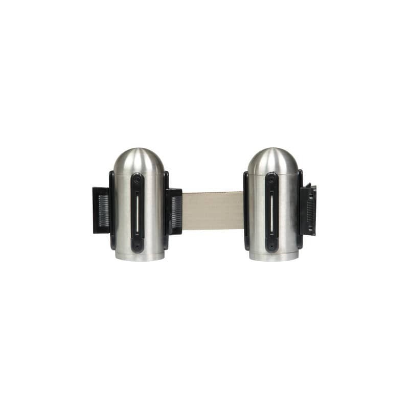 Attacco murale con nasto retrattile 2,1 m grigio Securit® 14,3x7,5x7,5 cm RS-RTWM-RVS-GY