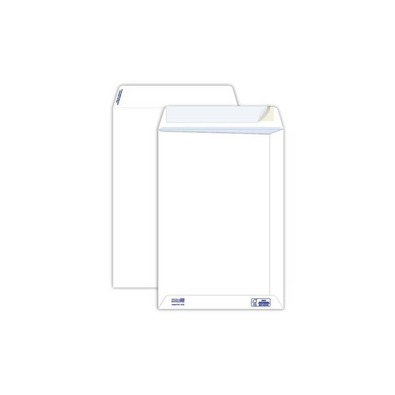 Buste a sacco Pigna Envelopes Competitor Strip 100 g/m² 230x330 mm bianco Conf. da 500 buste - 0029534