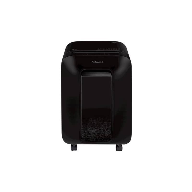 Distruggidocumenti uso personale P-4 Fellowes Powershred LX200 22 L - taglio a miniframmenti 4x12 mm nero 5502201