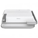 Rilegatrice 3 in 1 Fellowes Lyra a dorsi plastici, pinzatrice e perforatrice 2/4 fori bianco - 5603101