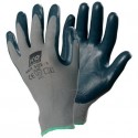 Guanti da lavoro in nylon/nitrile Icoguanti per assemblaggio - taglia M - DPI Cat. II - NNT/MEDIA