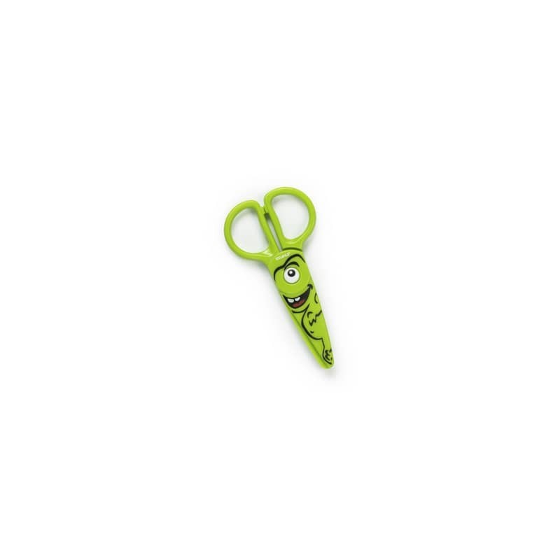 Forbici per bambini 100% in plastica - Dahle modello verde con Dinosauro R054678