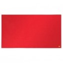 Pannello in feltro Nobo Widescreen Impression Pro 32" 710x400 mm rosso 1915419