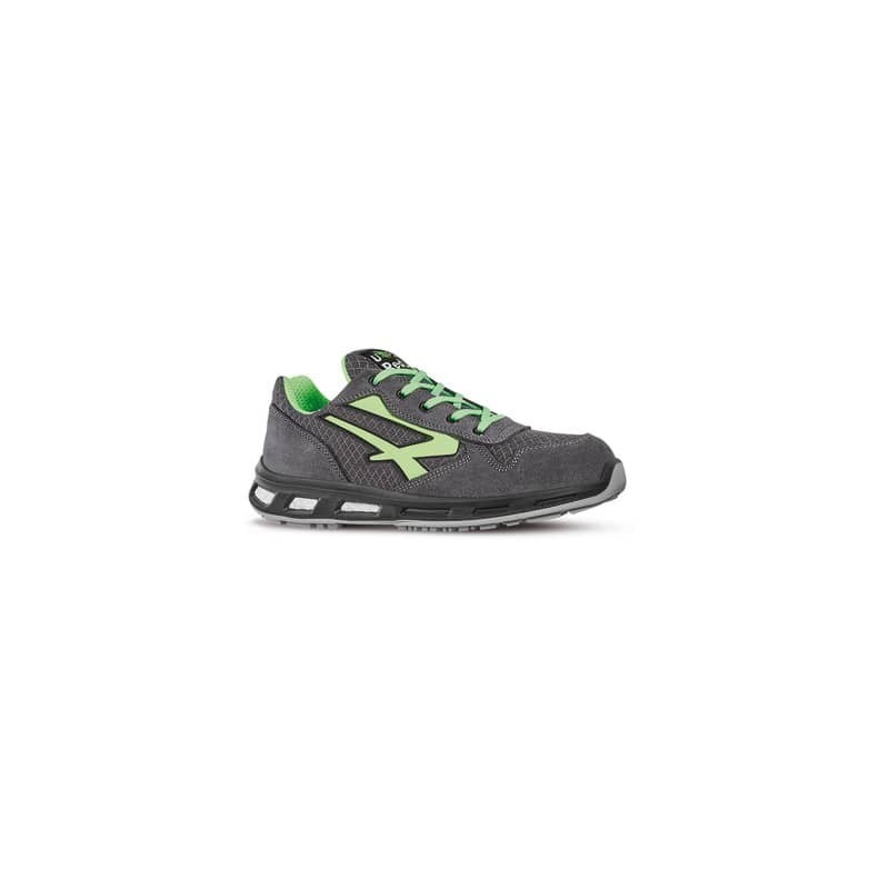 Scarpe antinfortunistiche basse Point S1P U-Power nylon grigio-verde n° 42 - RL20036 POINT S1P 42