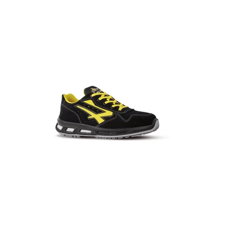 Scarpe antinfortunistiche in pelle di camoscio Axel S1P U-Power nero/giallo - n° 44 - RL20236 AXEL S1P44