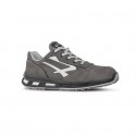 Scarpe antinfortunistiche in pelle Nabuk Idro Kick S3 U-Power grigio-bianco n° 43 - RL20023 KICK S3 43