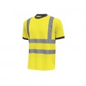 EC - T-Shirt alta visibilità Glitter U-Power cotone-poliestere giallo fluo - Taglia XXL - HL197YF GLITTER XXL