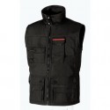 Gilet multitasche da lavoro First U-Power nero carbone - Taglia L SY004BC FIRST L