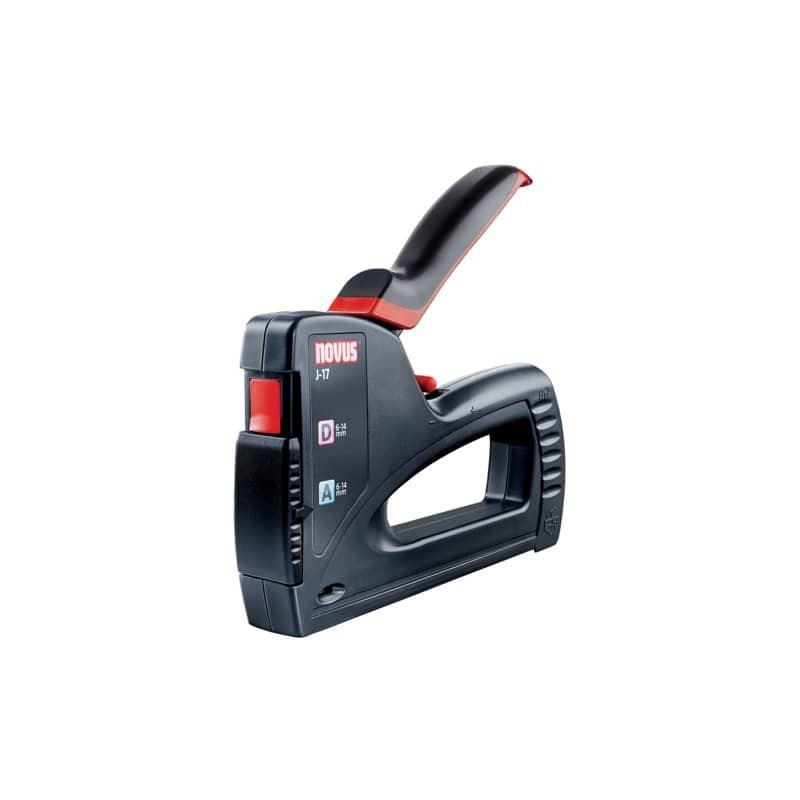 Fissatrice manuale J17 Novus grigio scuro - 53/6 - 14 mm (A) e 53F/6 - 14 mm (D) - H500017