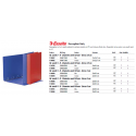 Raccoglitore Esselte Daily 2 anelli R diametro 25 mm - 21x29,7 cm dorso 3,5 cm blu - 394871500