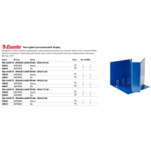Raccoglitore personalizzabile Esselte Display a 4 anelli tondi 25mm PP eco-comp. blu formato Maxi - 394752500