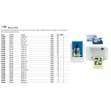 Buste a U Sei Rota Soft PP liscio - alto spessore 90 µm trasparente - formato 15x21 cm (A5) conf. 25 pezzi - 651521