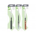 Apribuste tagliacarte in blister Q-Connect acciaio/legno 21,5 cm KF03985