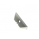 Lame di ricambio Westcott 18 mm forma trapezoidale argento Conf. 10 pezzi - E-84020 00