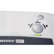 Distruggidocumenti uso moderato HSM SECURIO C18 - P-2 - 25 L - taglio a strisce 5,8 mm - bianco - 1911121