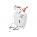 Distruggidocumenti uso moderato HSM Shredstar X6 pro - P-5 - 20 L - taglio a microframmenti 2x15mm - 1046111