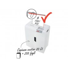 Distruggidocumenti uso moderato HSM Shredstar X6 pro - P-5 - 20 L - taglio a microframmenti 2x15mm - 1046111