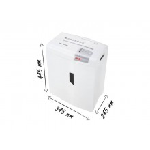 Distruggidocumenti uso moderato HSM Shredstar X6 pro - P-5 - 20 L - taglio a microframmenti 2x15mm - 1046111