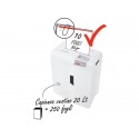 Distruggidocumenti uso moderato HSM Shredstar X10 - P-4 - 20 L - taglio a frammenti 4,5x30 mm - 1045111