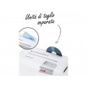 Distruggidocumenti uso moderato HSM Shredstar X10 - P-4 - 20 L - taglio a frammenti 4,5x30 mm - 1045111