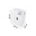 Distruggidocumenti uso moderato HSM Shredstar X10 - P-4 - 20 L - taglio a frammenti 4,5x30 mm - 1045111
