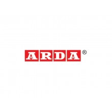 Squadra ARDA Linea Uni plastica termoresistente fumé ottico trasparente 60° cm 30 - 28830SS