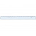 Riga ARDA Uni polistirolo termoresistente fumé ottico trasparente 50cm - 28950SS