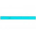 Riga ARDA Tecnoschool polistirolo termoresistente azzurro trasparente 50cm 40050SS (Conf.10)