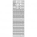 Prezzatrice Avery 1 linea - 8 caratteri nero PL1/8
