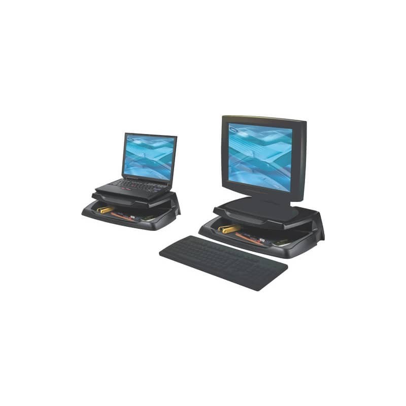 Supporto per monitor Q-Connect 37x23,5 cm nero KF04553