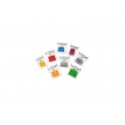 Blister per monete HolenBecky 2 cent. in plastica trasparente confezione da 20 blister - 8001/20
