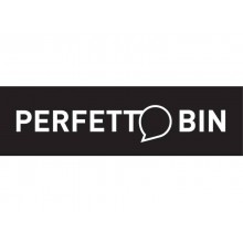 Portascopino Perfetto Vic Ø 9,5xh.27 cm. inox 0526