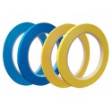 Nastro adesivo da imballo per sigillare SYROM 12 mm x 66 m - materiale ppl rosso - conf. da 12 - 3158