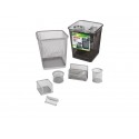 Set da scrivania Lebez nero  1426-N