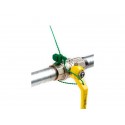 Sigilli di sicurezza Stripe Lock WeSeal lunghezza 400 mm conf. da 100 sigilli - SIG-004/BIA