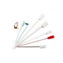 Sigilli di sicurezza Stripe Lock WeSeal lunghezza 400 mm conf. da 100 sigilli - SIG-004/BIA