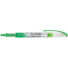 Evidenziatore a penna Q-Connect 1-4 mm verde KF00396 (Conf.12)