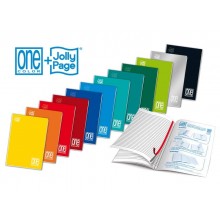 Maxi quaderno One Color A4 - 80 g/m² - 20+1 ff - 4M - 1410 (Conf.10)