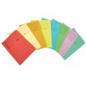 Cartellina con finestra Blasetti SINTEX aperta su due lati carta 120 g/m² 22x31 cm rosso  conf. da 50 - 0581
