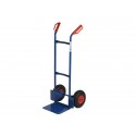 Carrello in acciaio Serena Group con doppio manico 47x47x h. 120 cm blu portata 200 kg - HT200