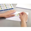 Etichette bianche per indirizzi AVERY Ultragrip™ 63,5x46,6 mm - 18 et/foglio - stampanti laser cf. 100 fogli L7161-100
