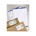 Etichette bianche per indirizzi AVERY Ultragrip™ 99,1x139 mm - 4 et/foglio - stampanti laser cf. 100 fogli L7169-100