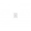 Etichette poliestere trasparenti lucide AVERY QuickPEEL™ 45,7x25,4 mm - 40 et/foglio - laser conf. 25 ff L7781-25