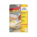 Etichette bianche rimovibili AVERY 96x50,8 mm - 10 et/foglio - stampanti laser/inkjet Conf. 25 fogli L4744REV-25