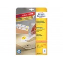 Etichette bianche rimovibili AVERY 63,5x46,6 mm - 18 et/foglio - stampanti laser/inkjet Conf. 25 fogli L6025REV-25