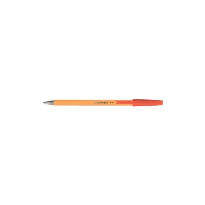 Penne a sfera Q-Connect F rosso conf. da 20 - KF34048